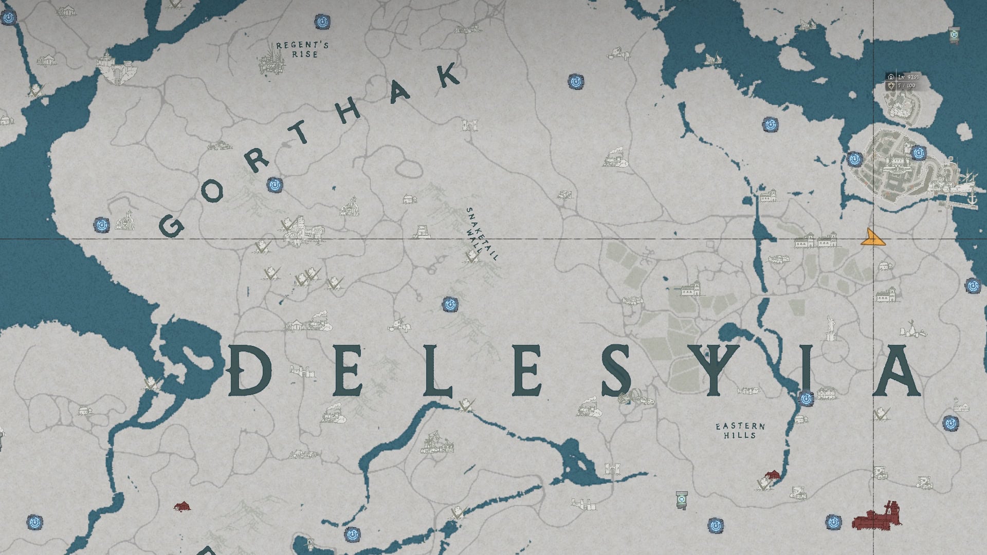 Wyvern Saddle Map