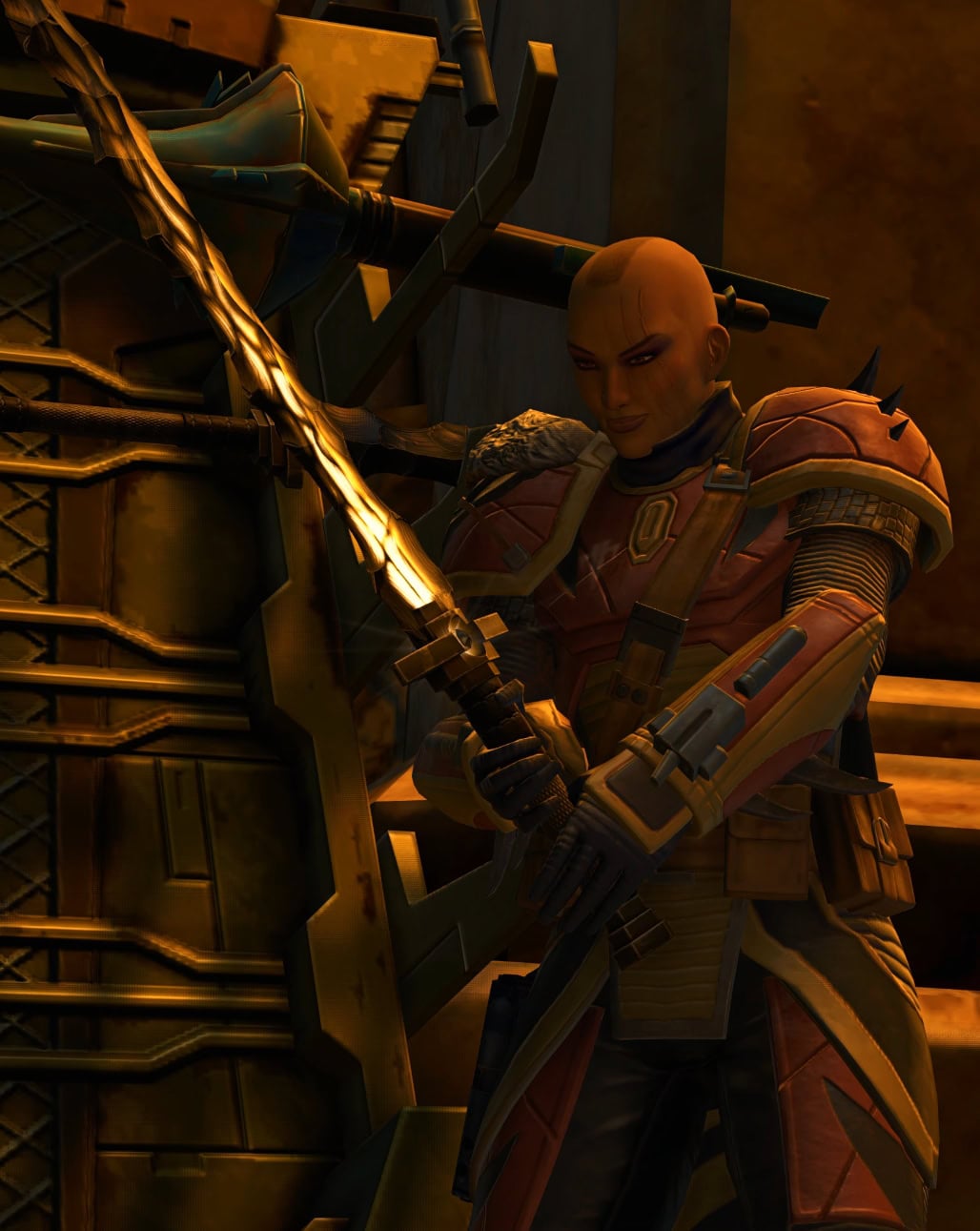 Heta Kol picks up Naga Sadow's Blade