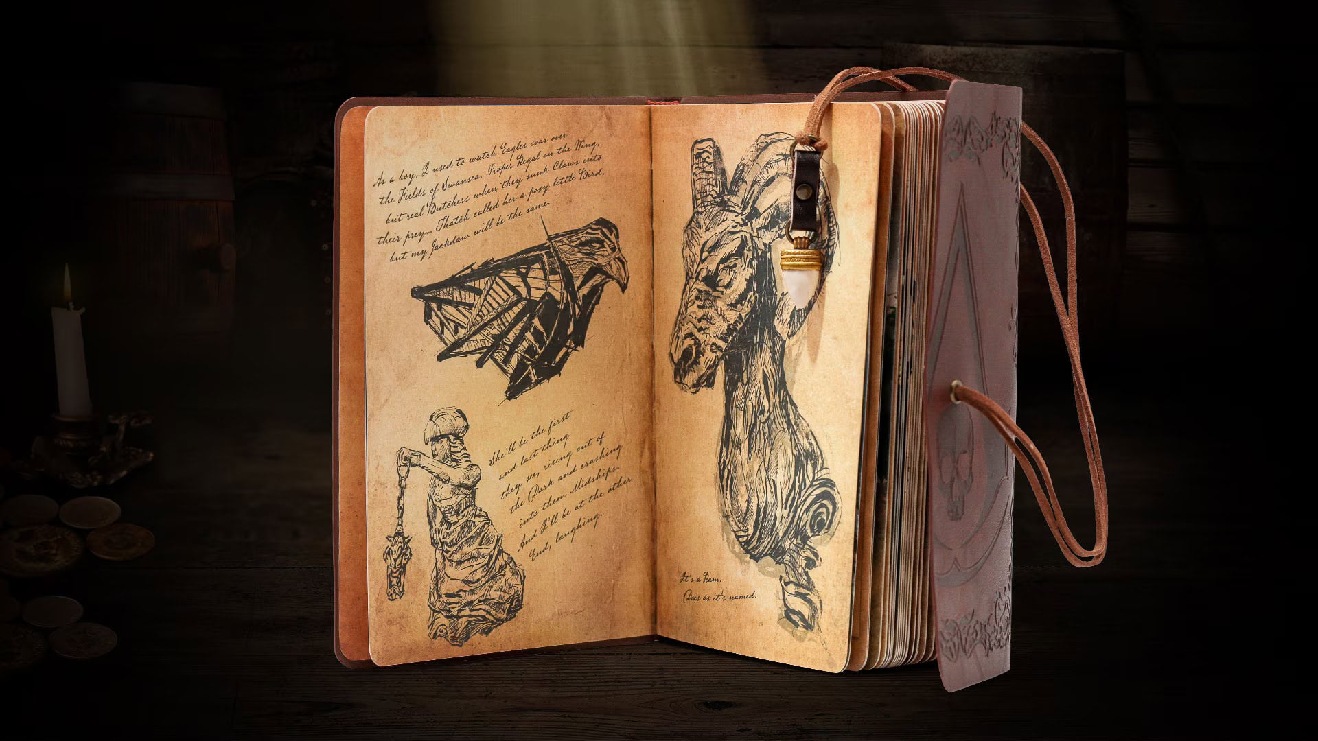 Edward’s Leather Logbook
