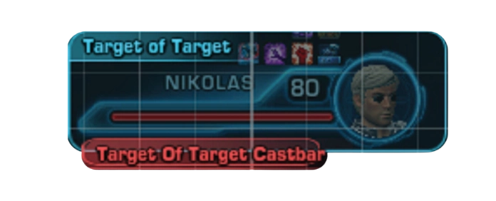 SWTOR Target of Target UI Preview
