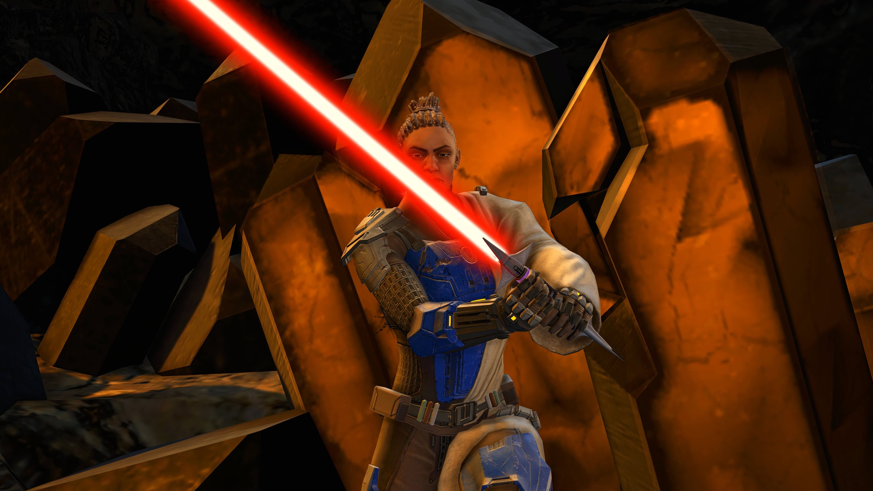 Tau Idar's last moments after she breaks free and fights the Jadus followers