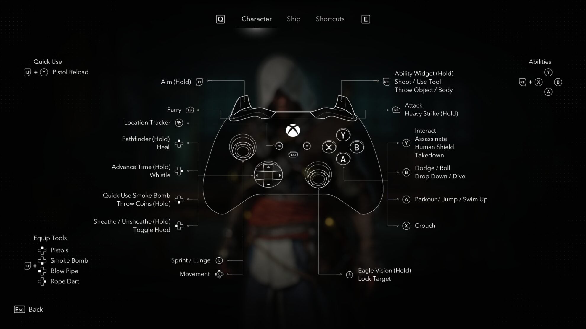 Assassin's Creed Black Flag Resynced Controls List and Guide - VULKK.com