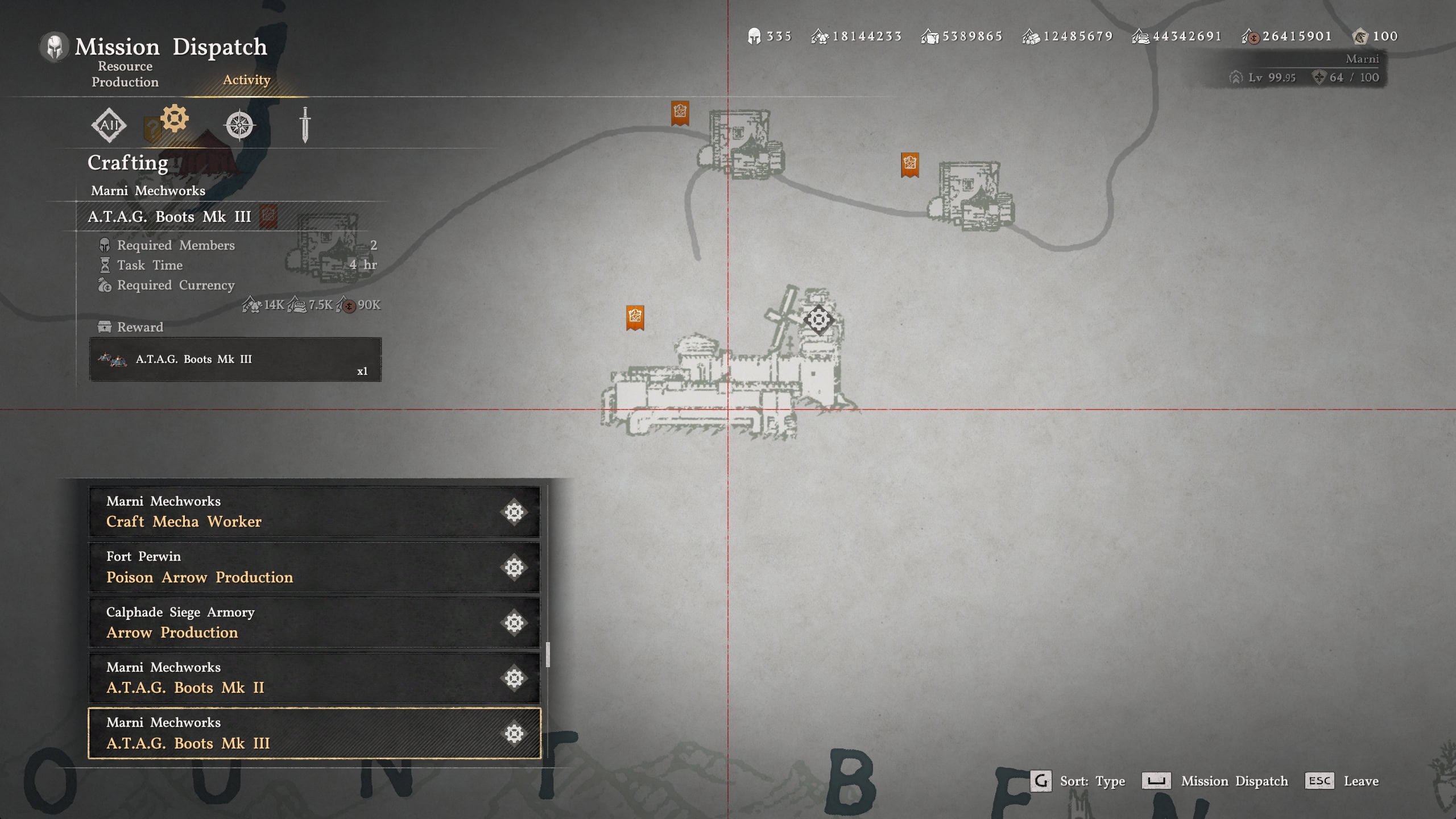 A.T.A.G Boots MK III Mission Dispatch
