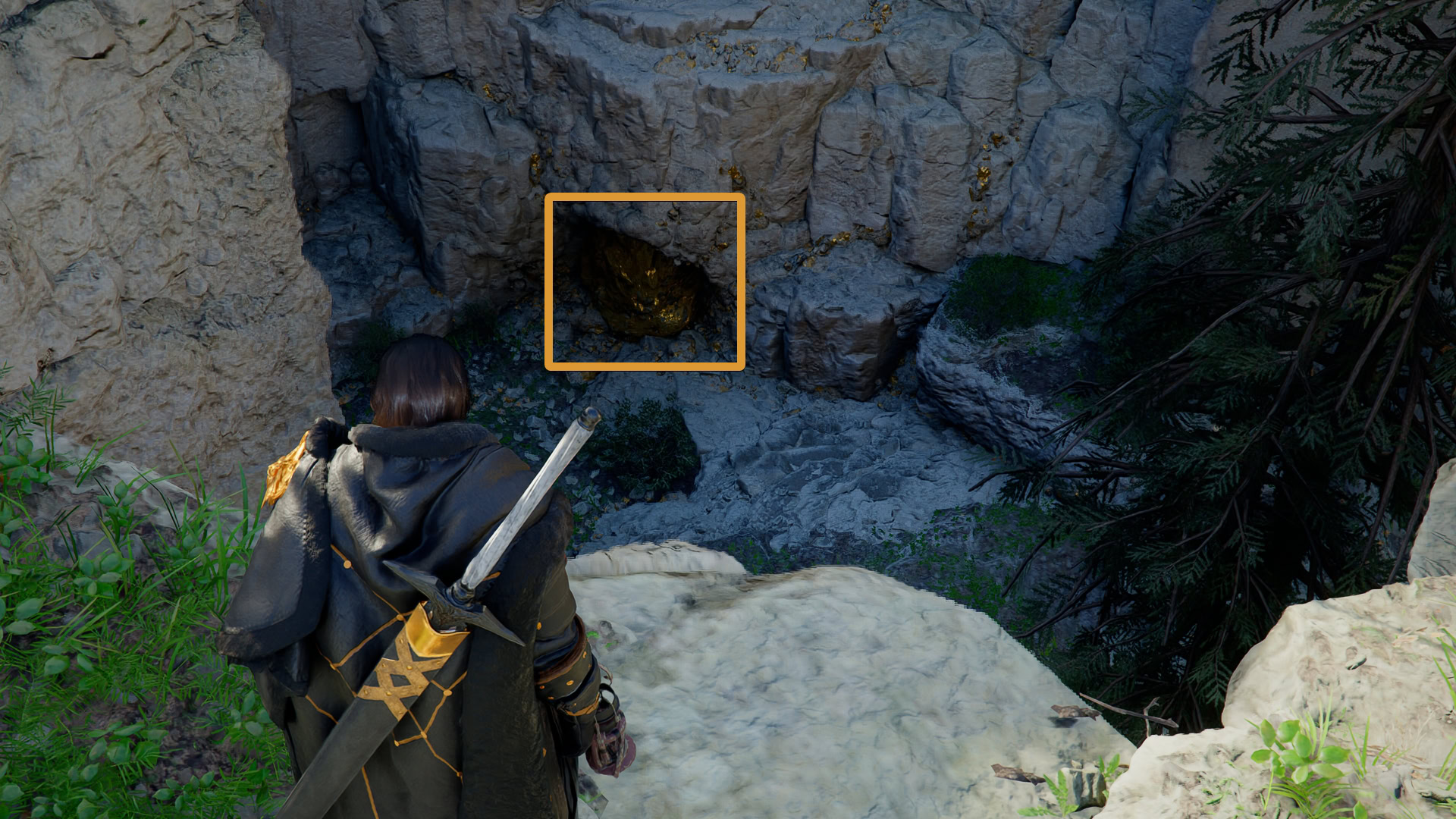 Anvil Hill Cave Gold Ore