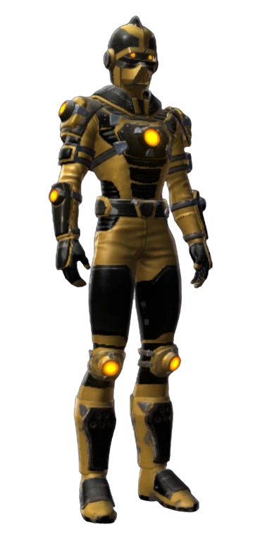 Bionic Warrior's Armor Set 1 - cut