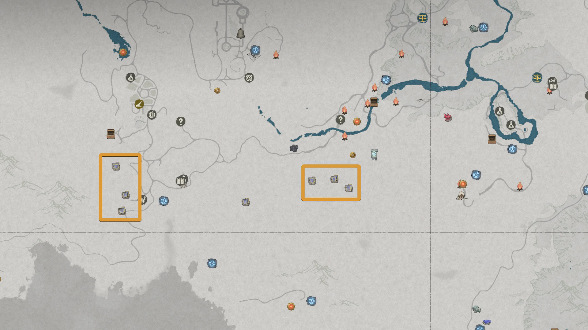 Bismuth Ore Locations Map