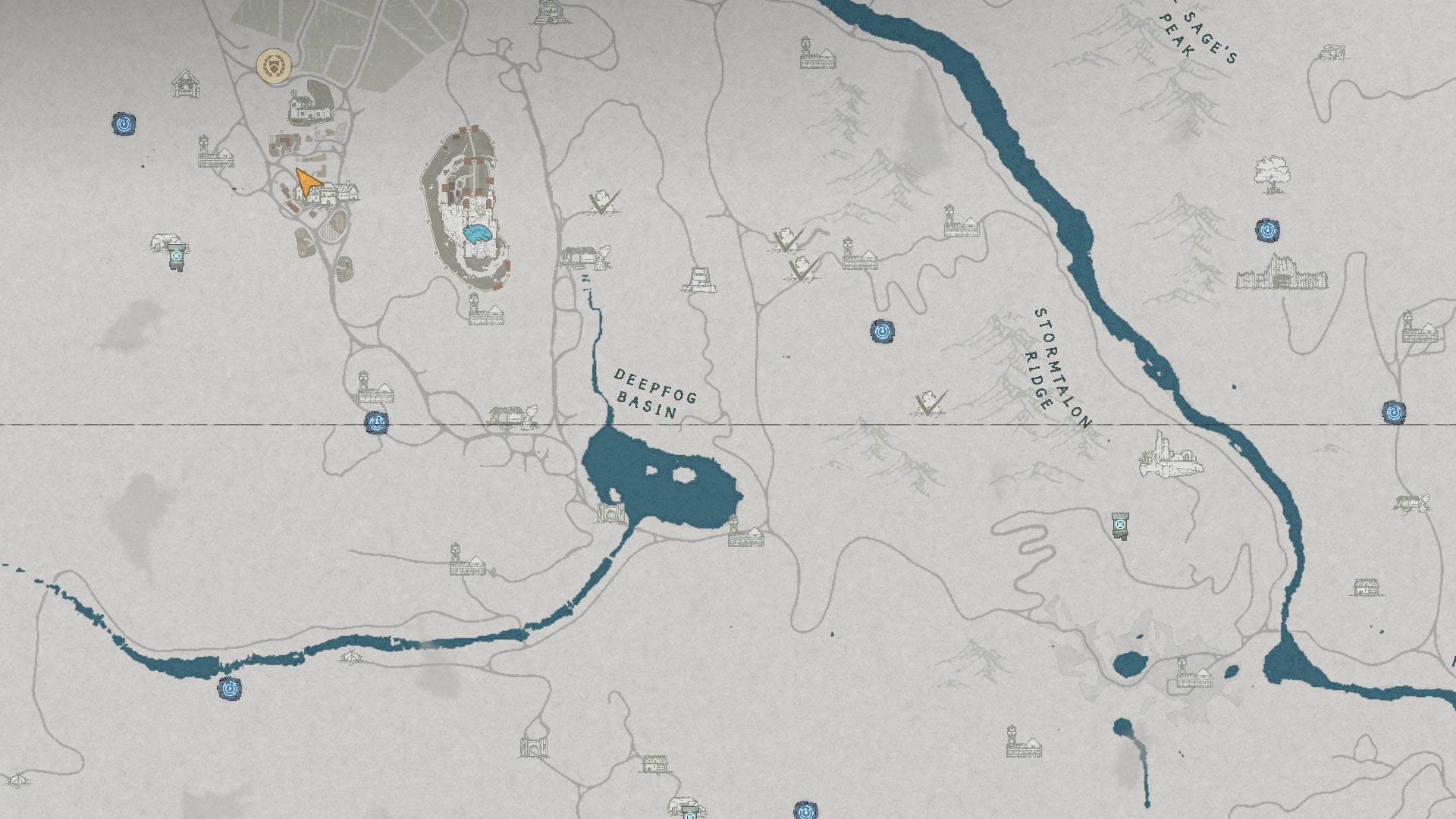 Calphade Equipment Shop Map