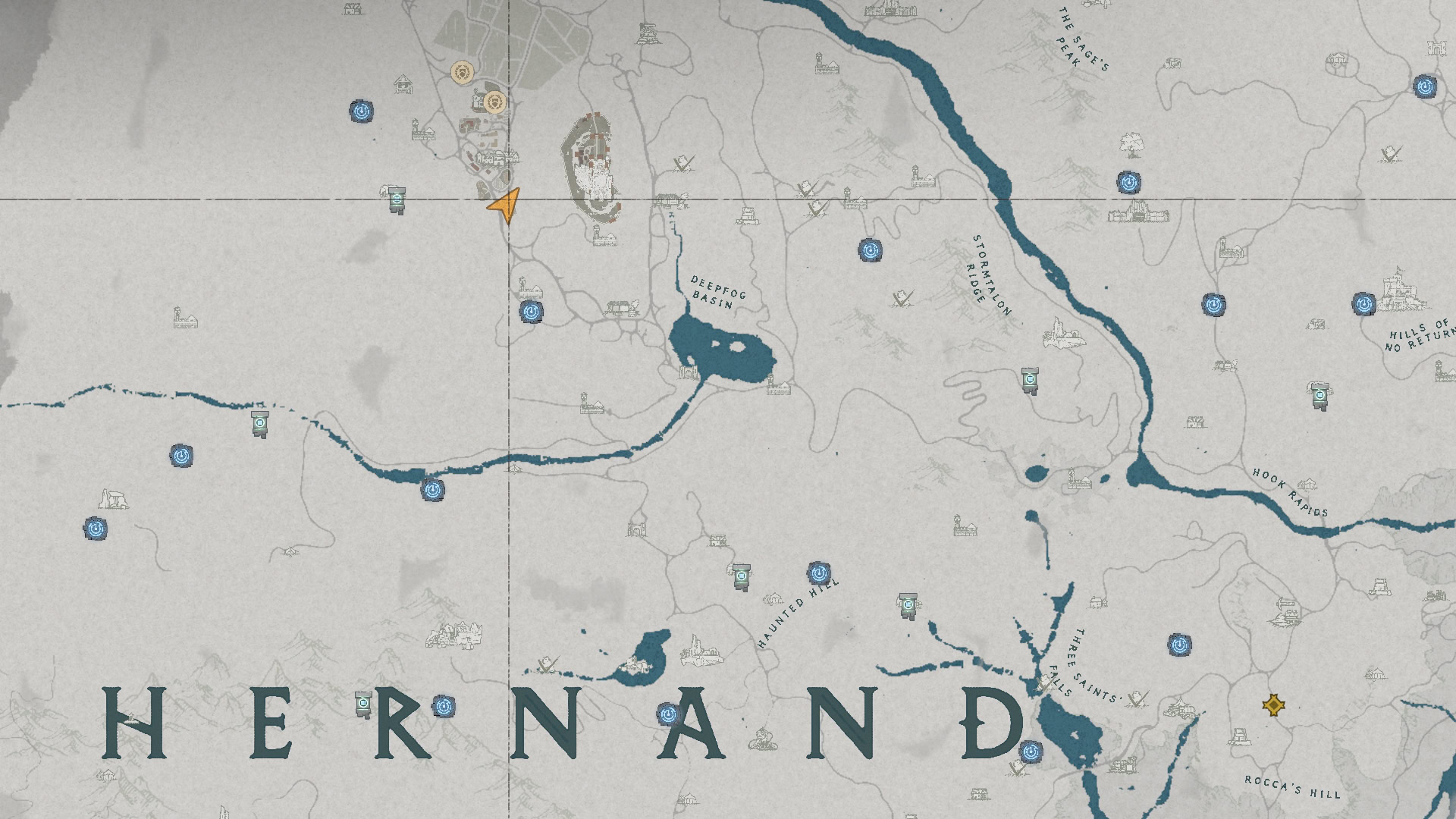 Calphade Tannery Map