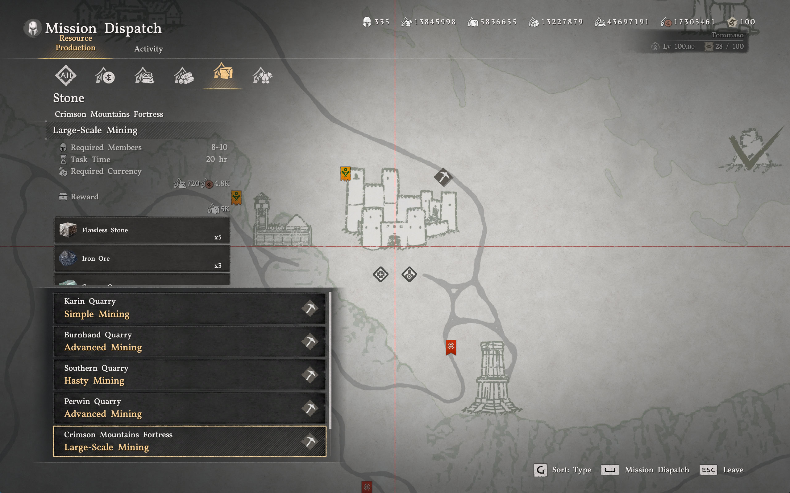Crimson Mountain Fortress - Mission Dispatch