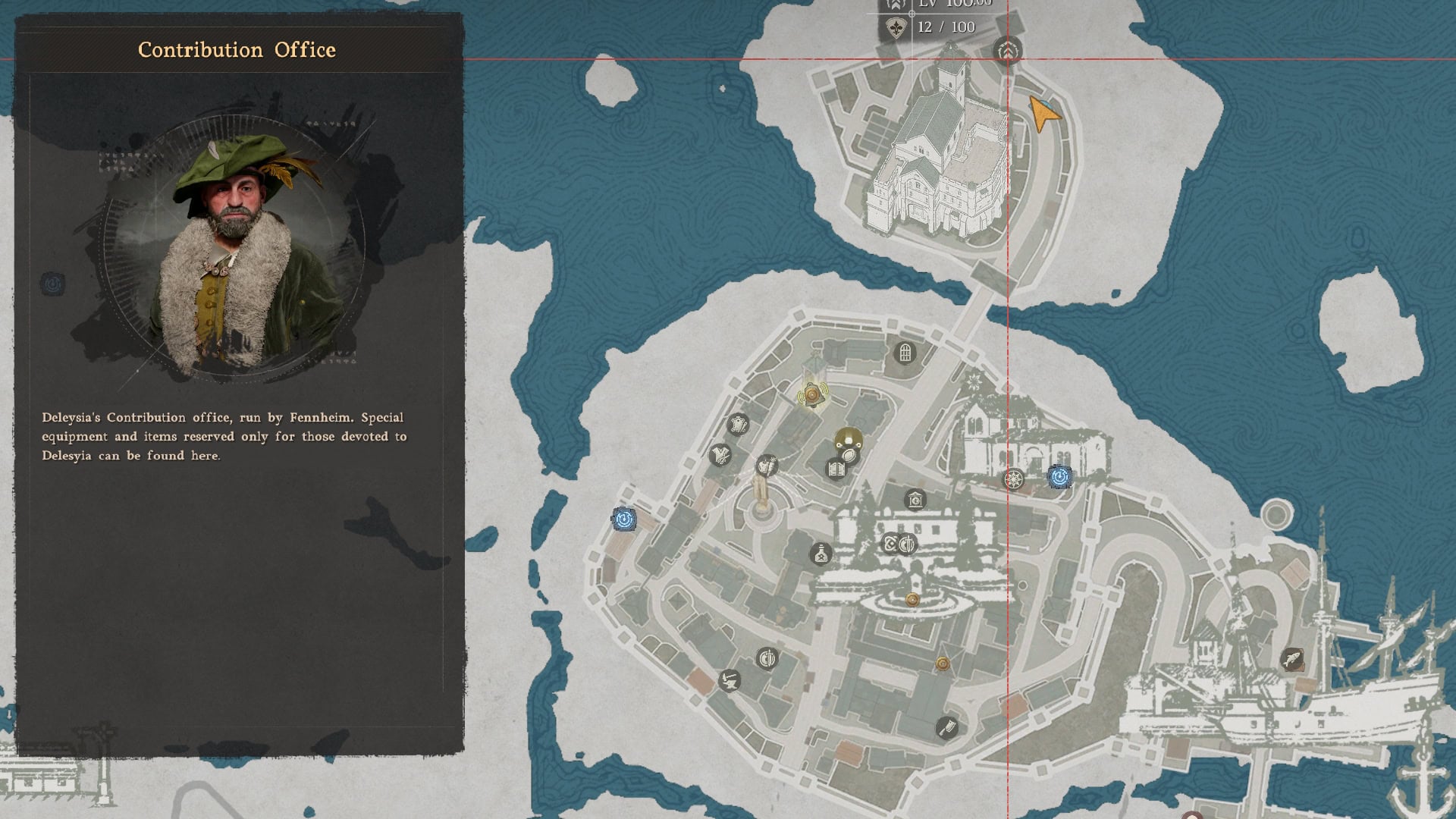 Delesyia Contribution Office Map