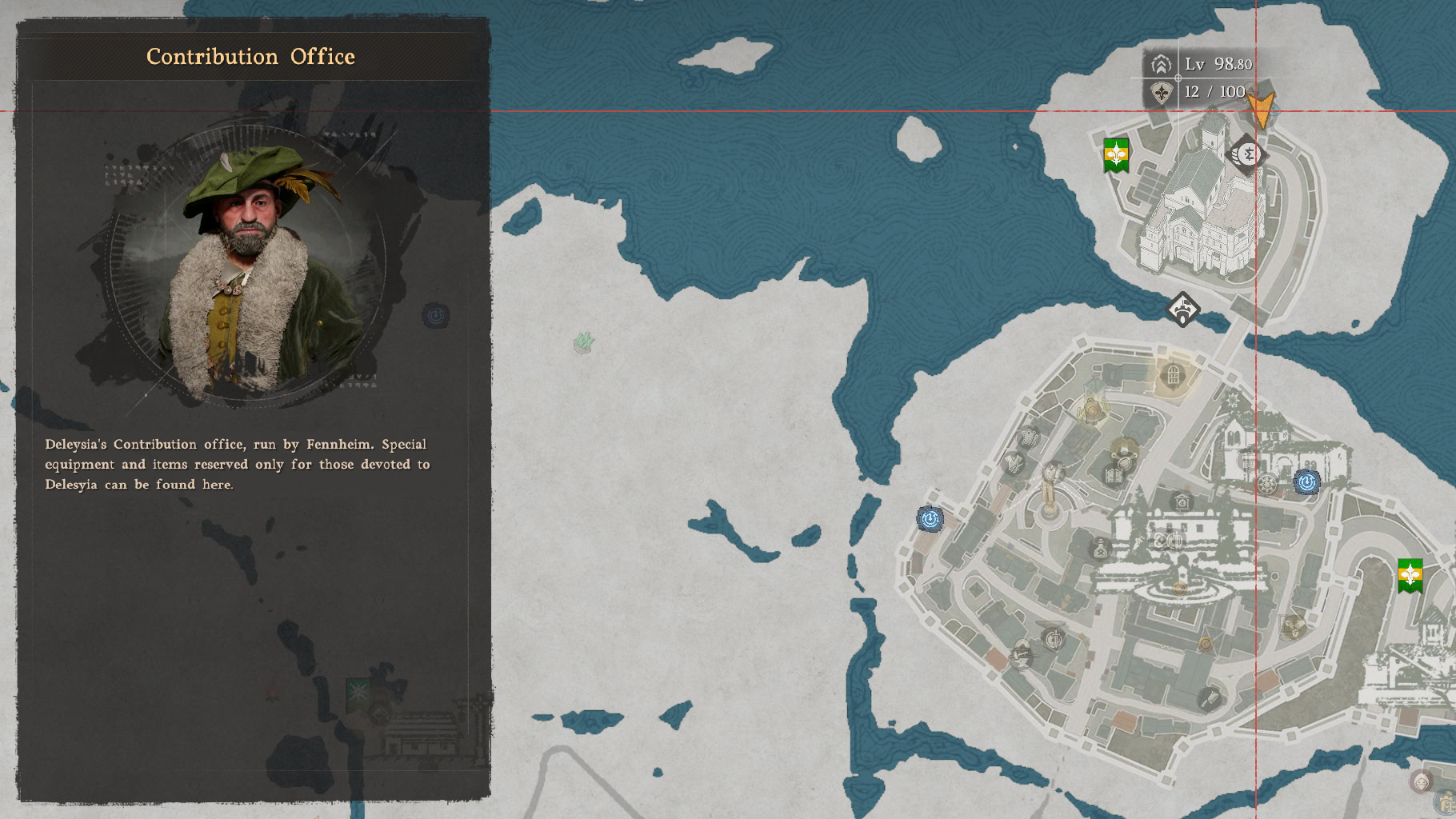 Delesyia Contribution Office Map
