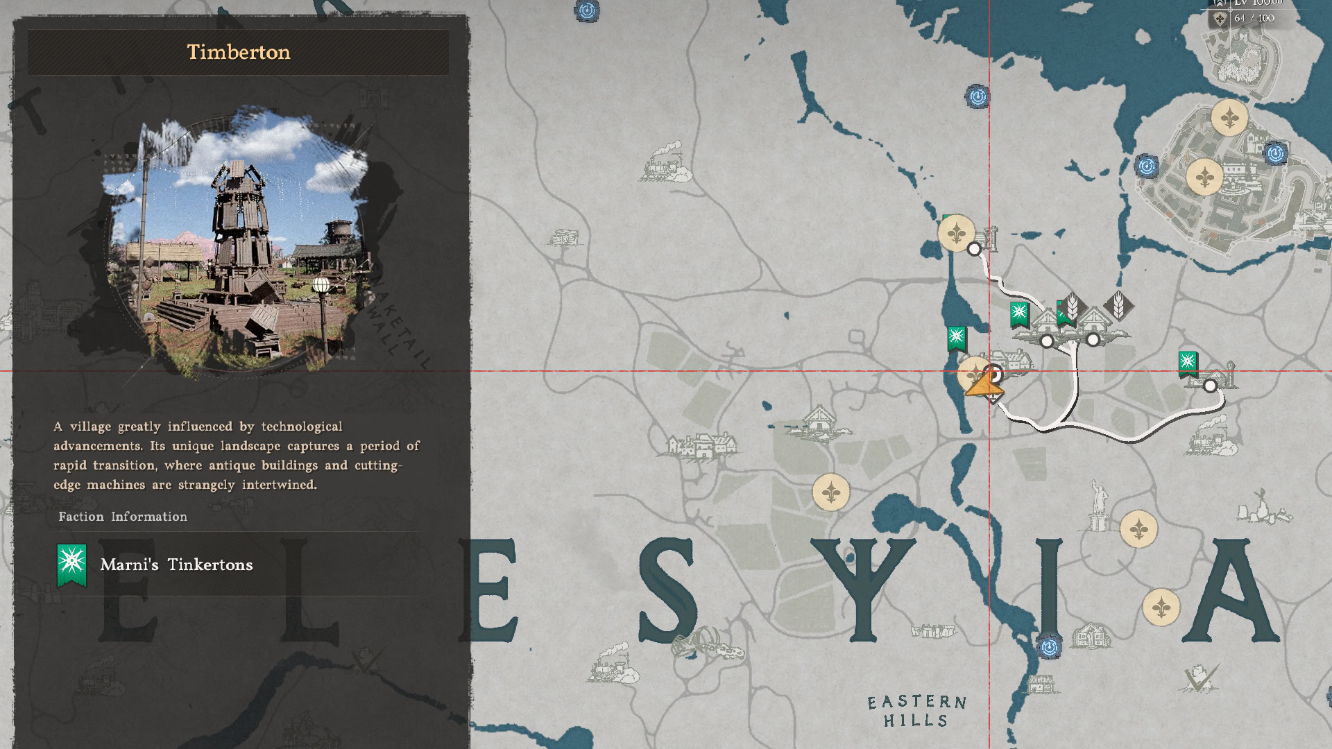 Delesyia Furniture Shop Map