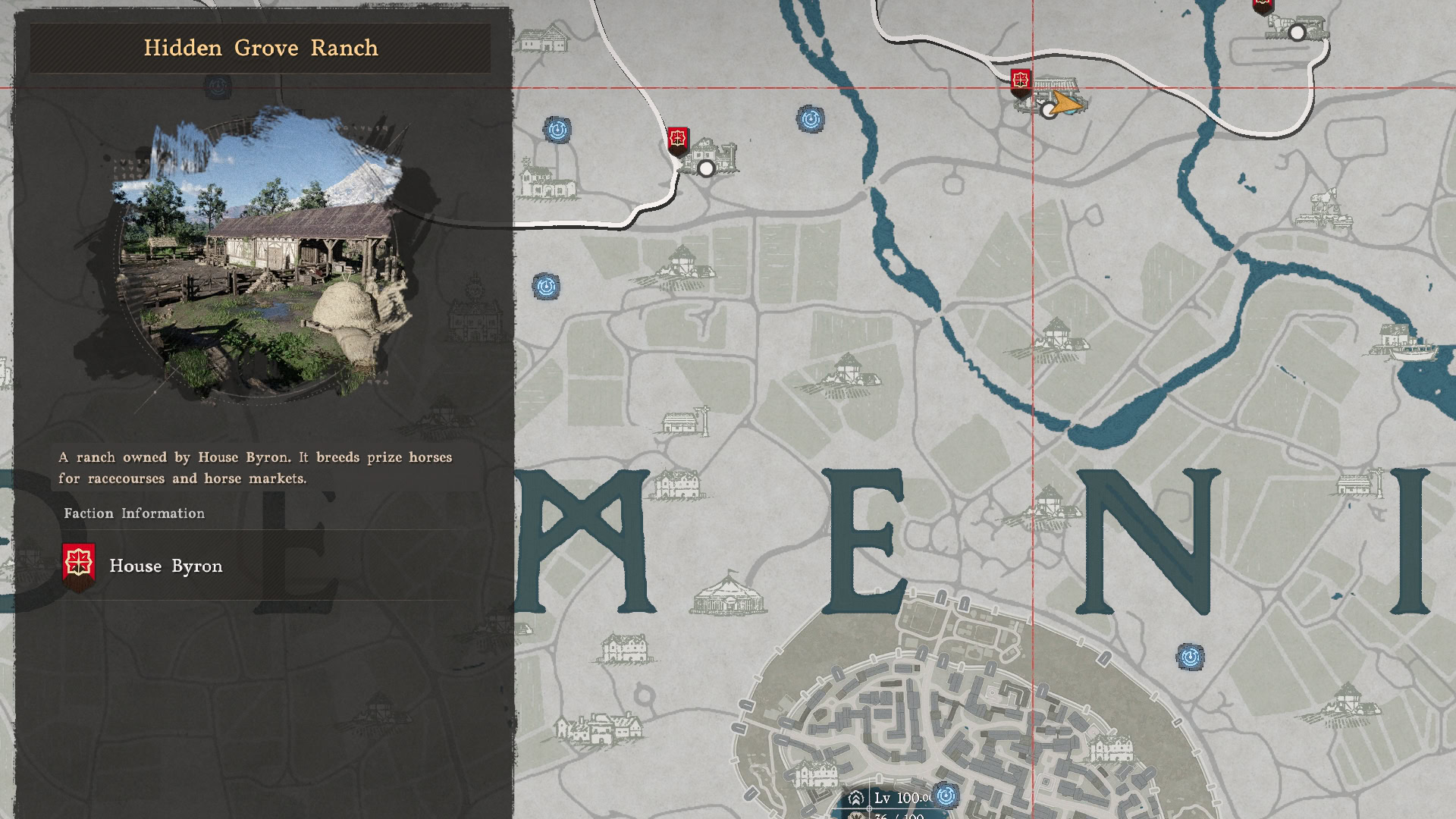 Demeniss Furniture Shop Map