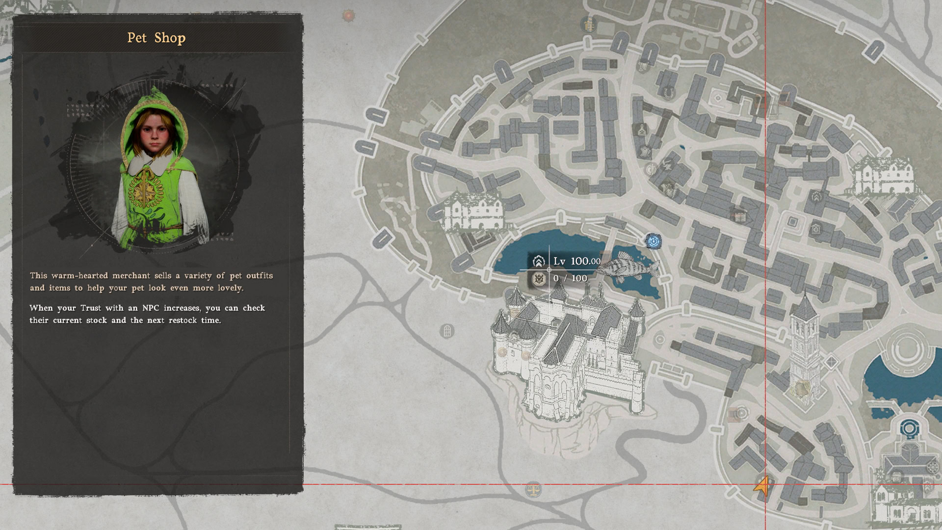 Demeniss Pet Shop Map