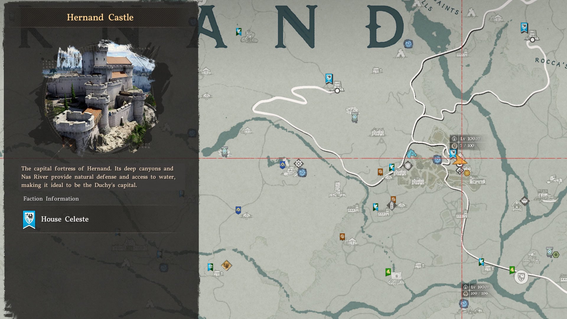 Fallen Noble's Rapier - 100 Trust Charles Celeste Map