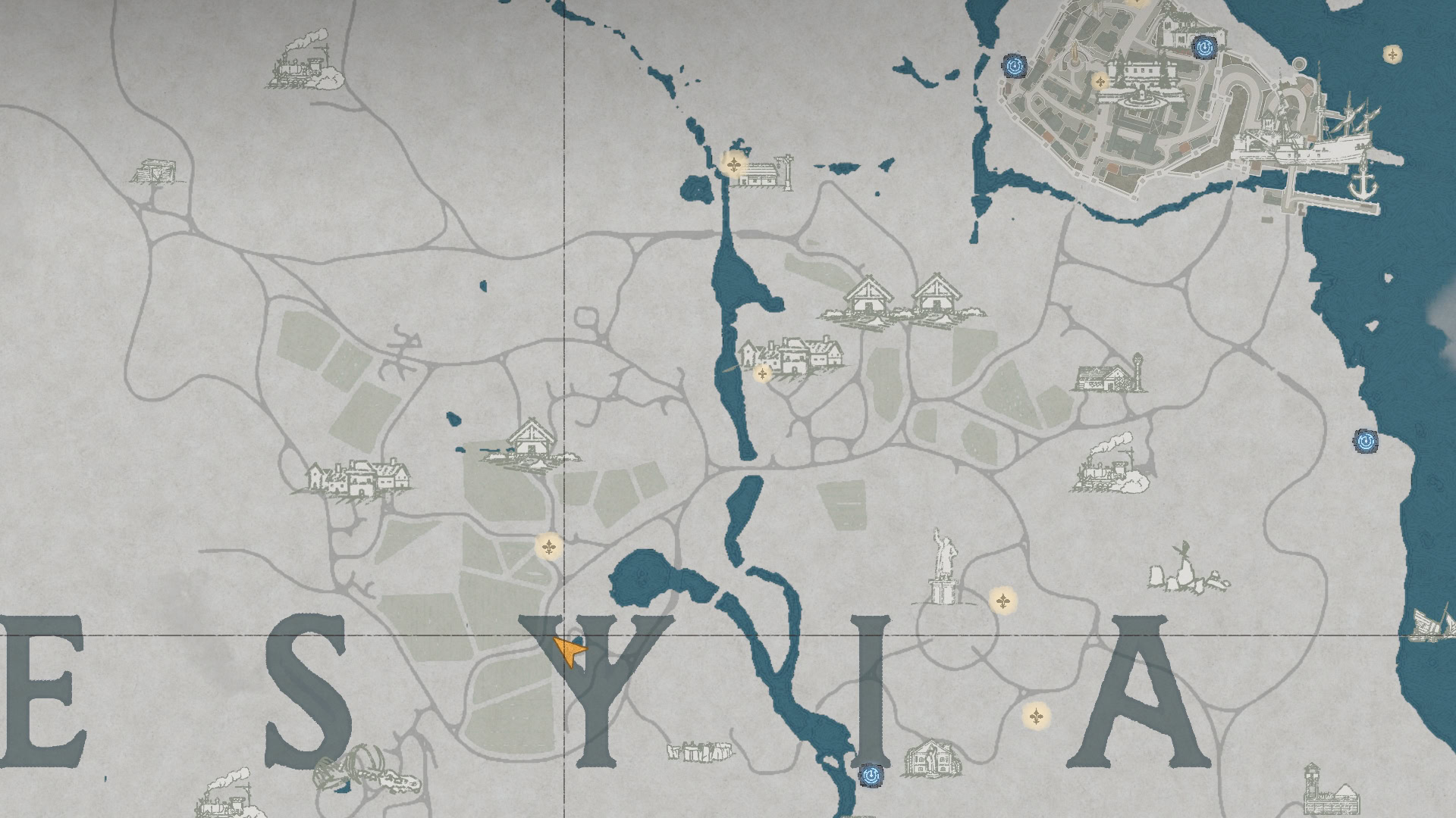 Fullharvest Farm Fishing Shop Map