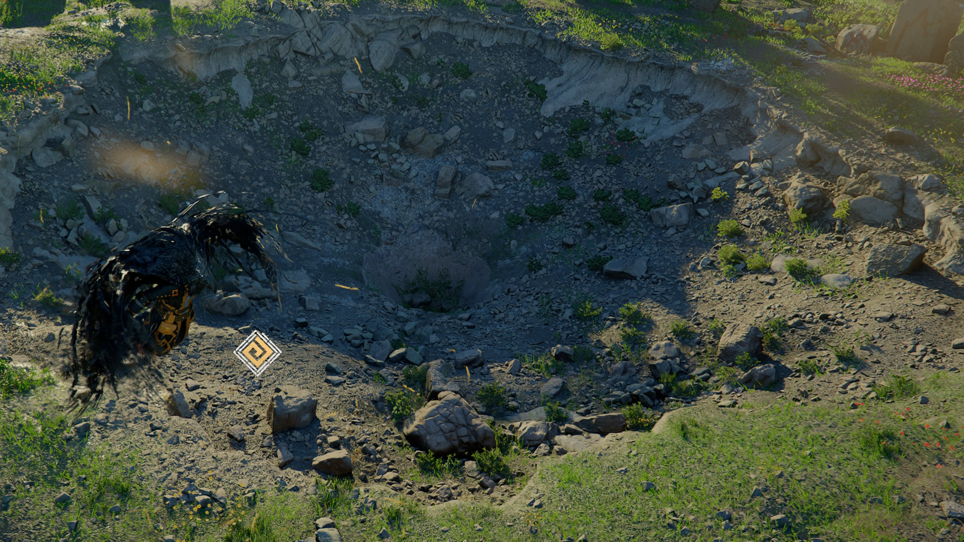 Garnet Cave Deposit