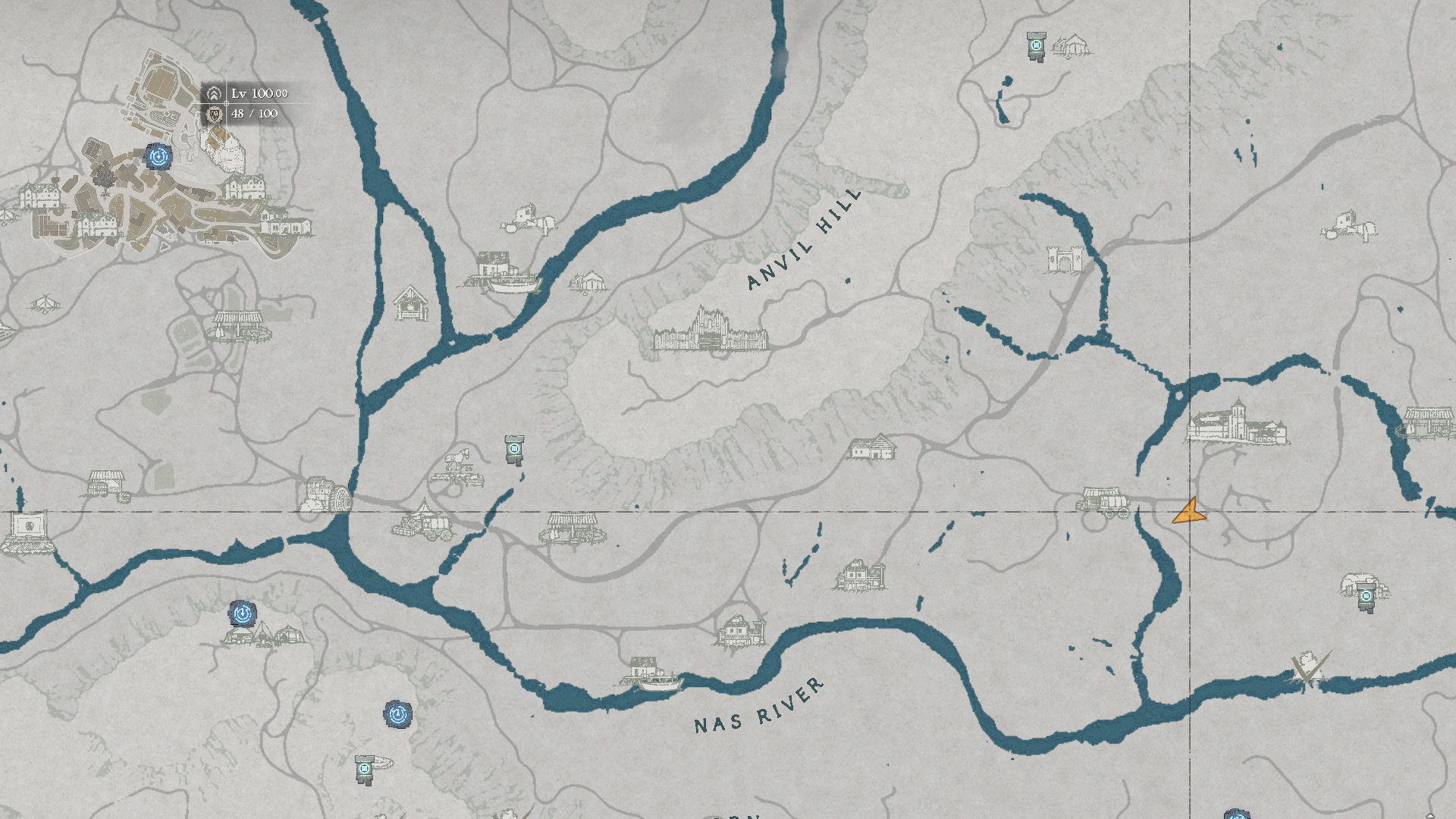 Halssius Provisioner's Shop Map