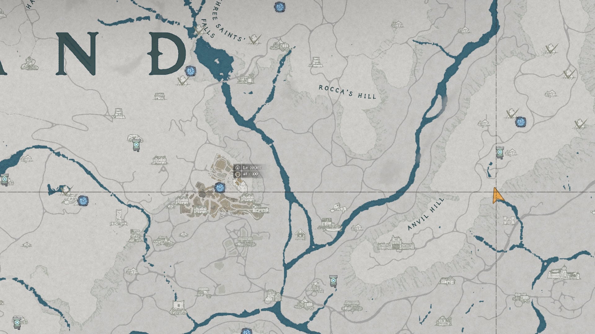 Hernand Highlands Cave Map