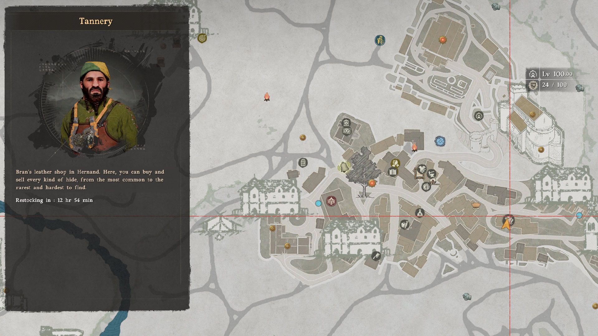 Hernand Tannery Map