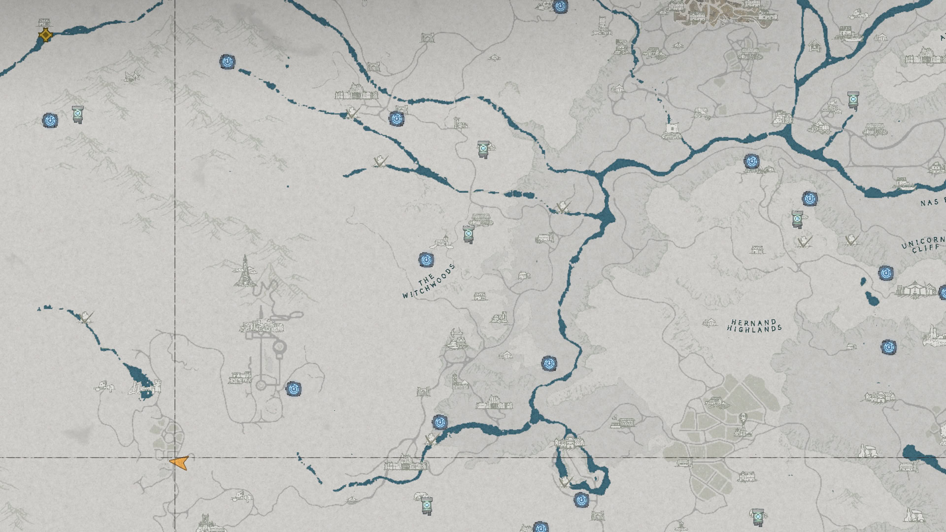 Kharonso Equipment Shop Map