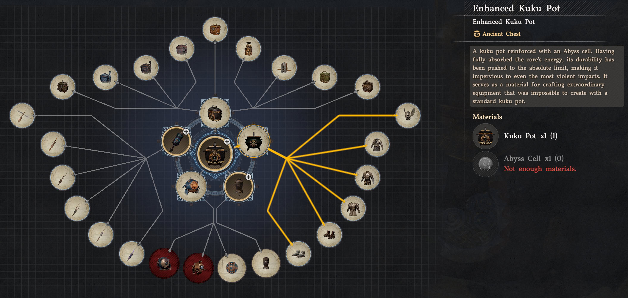 Kuku Enhanced Kuku Pot Crafting UI