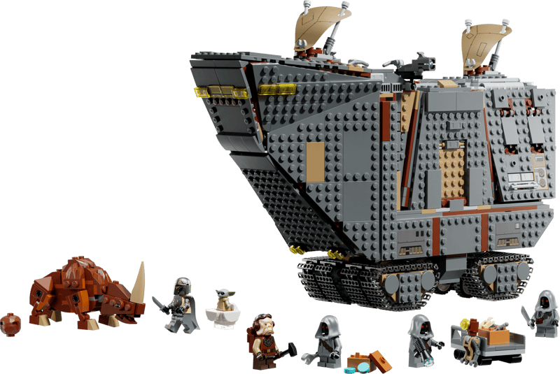 Offworld Sandcrawler and Mudhorn 75453 Preview