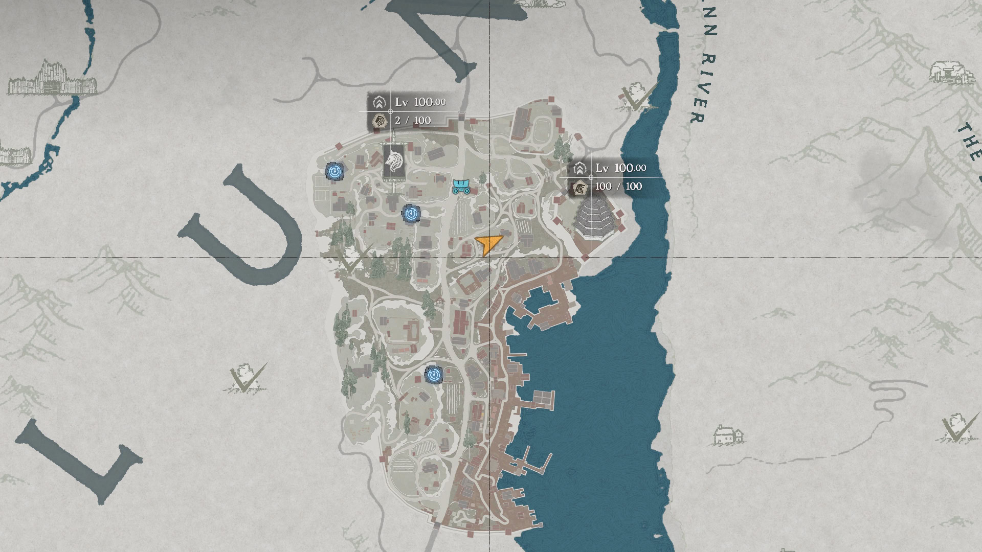 Pailune Provisioner's Shop Map