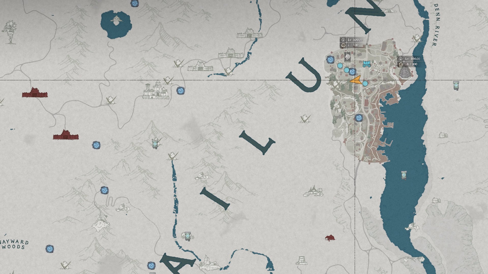 Pailune Tannery Map