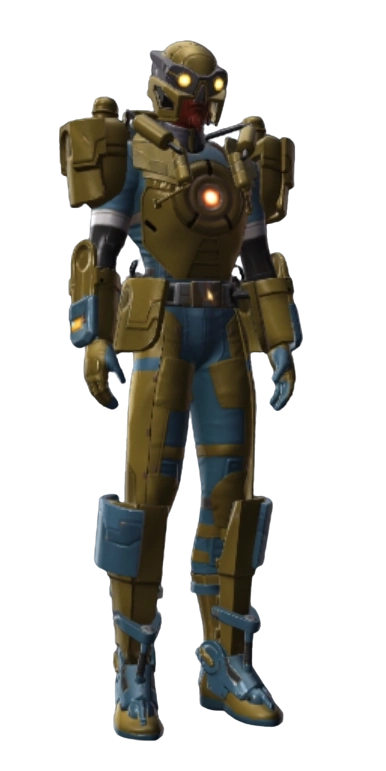 Powered Exoguard Armor Set 1 - cut