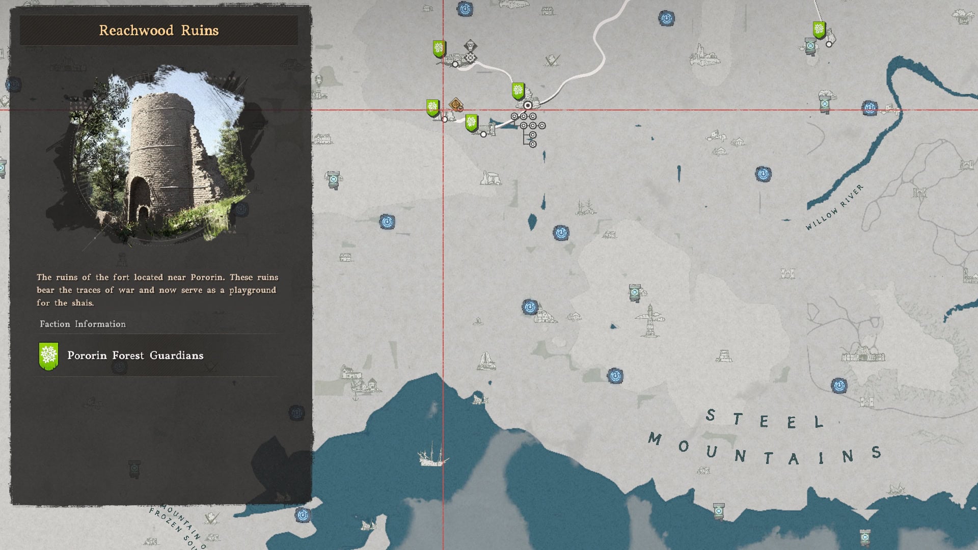Reachwood Ruins Map