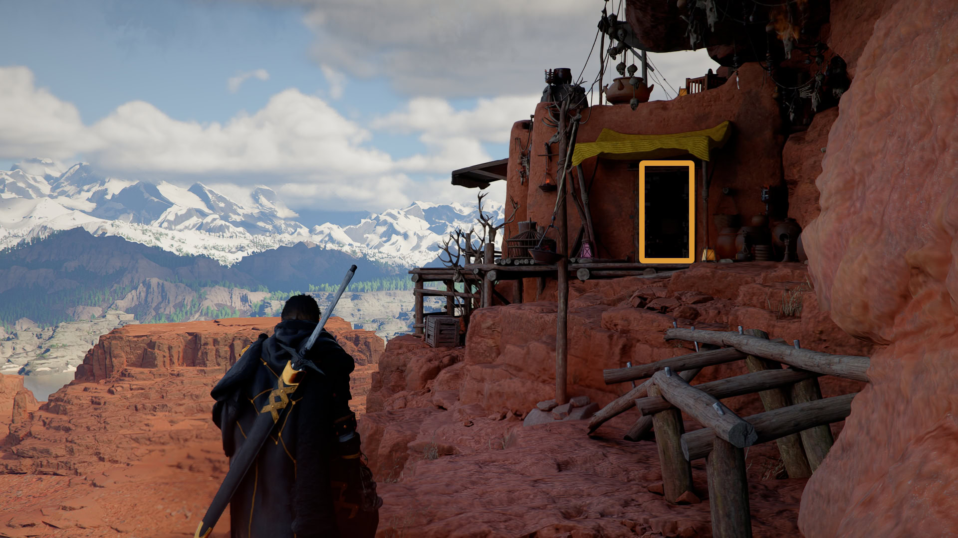 Rich Yellow Dye Location