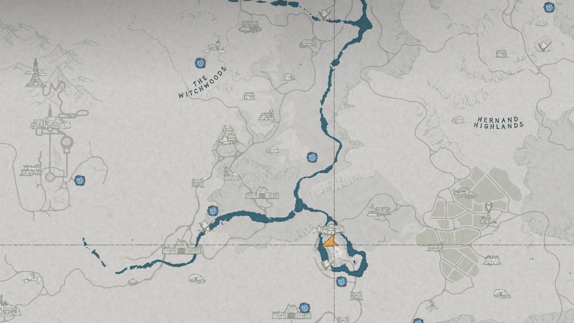 Senia Provisioner's Shop Map