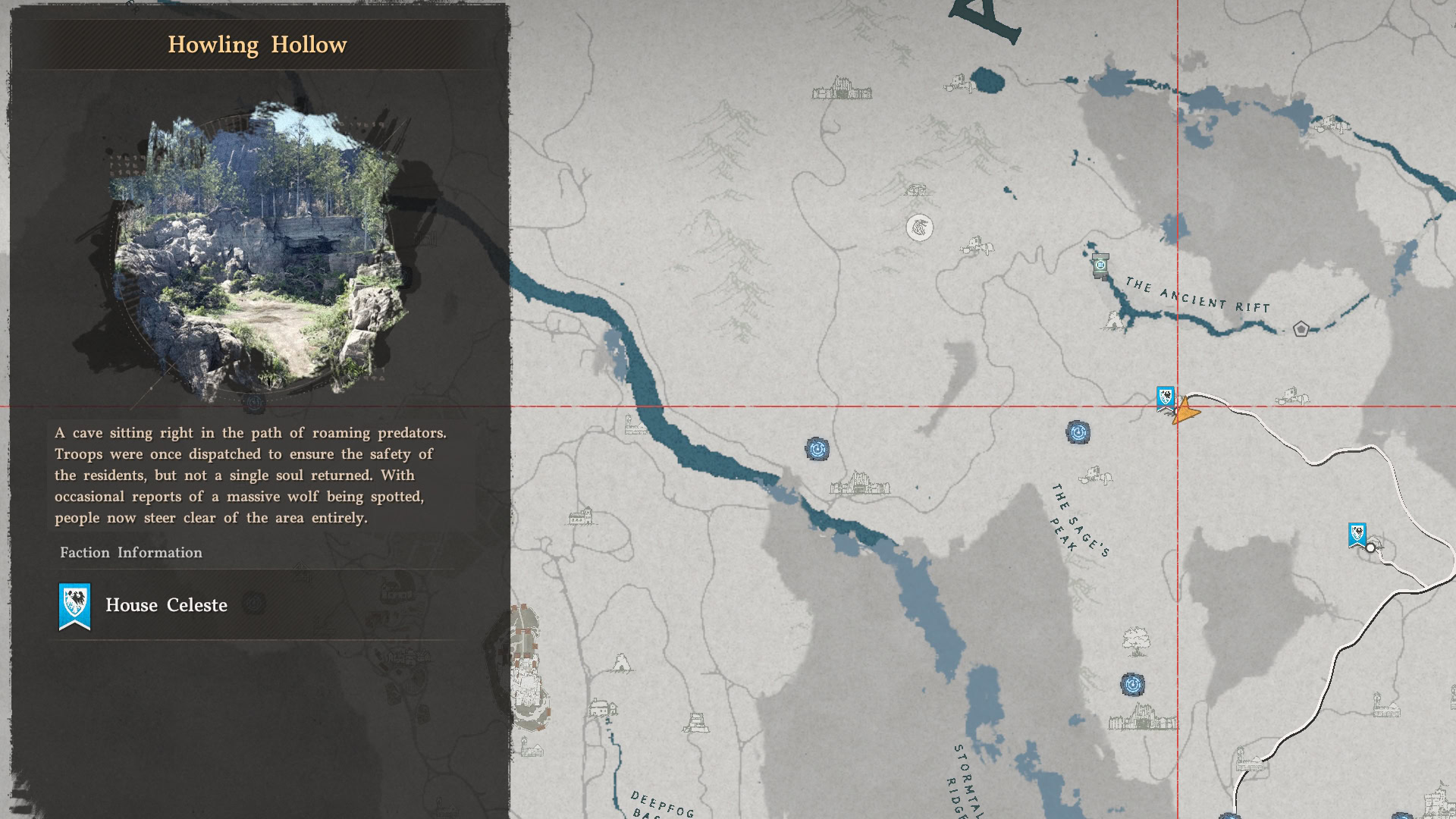 Silver Fang Helm Map