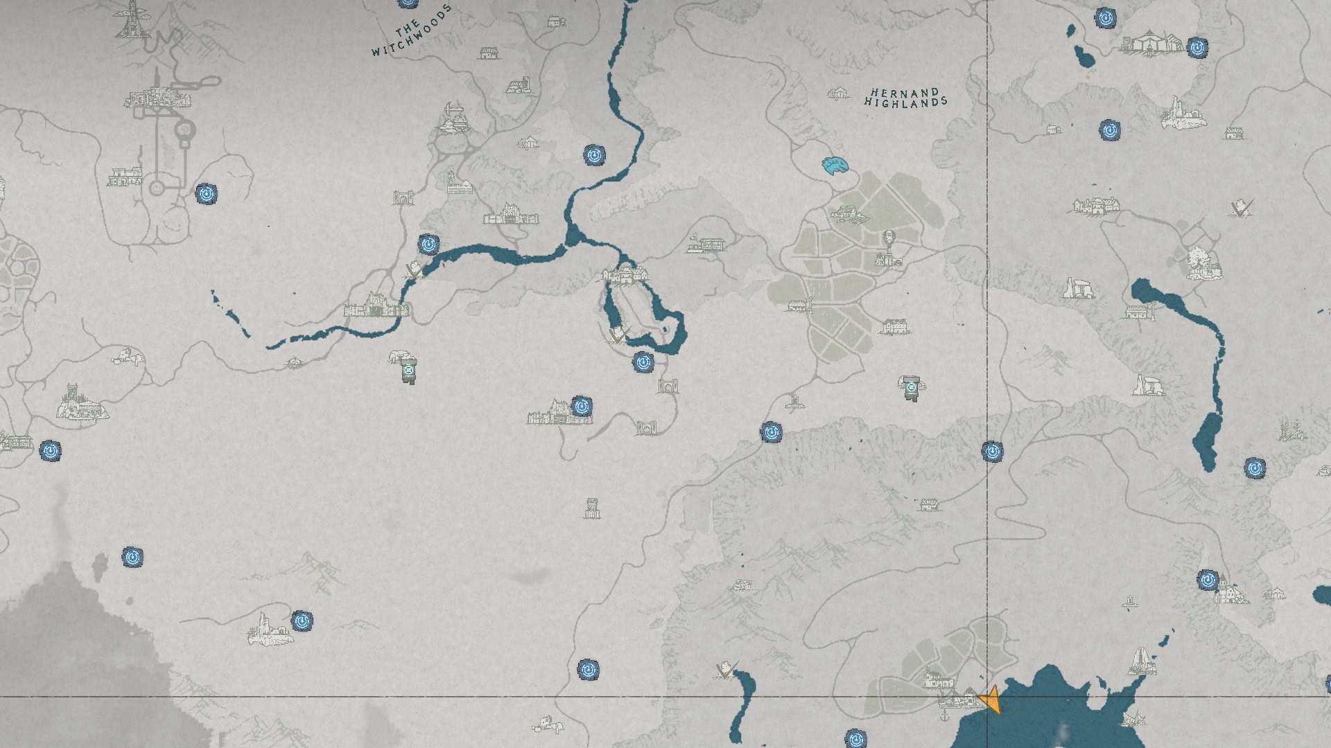 Vellua Fishing Shop Map
