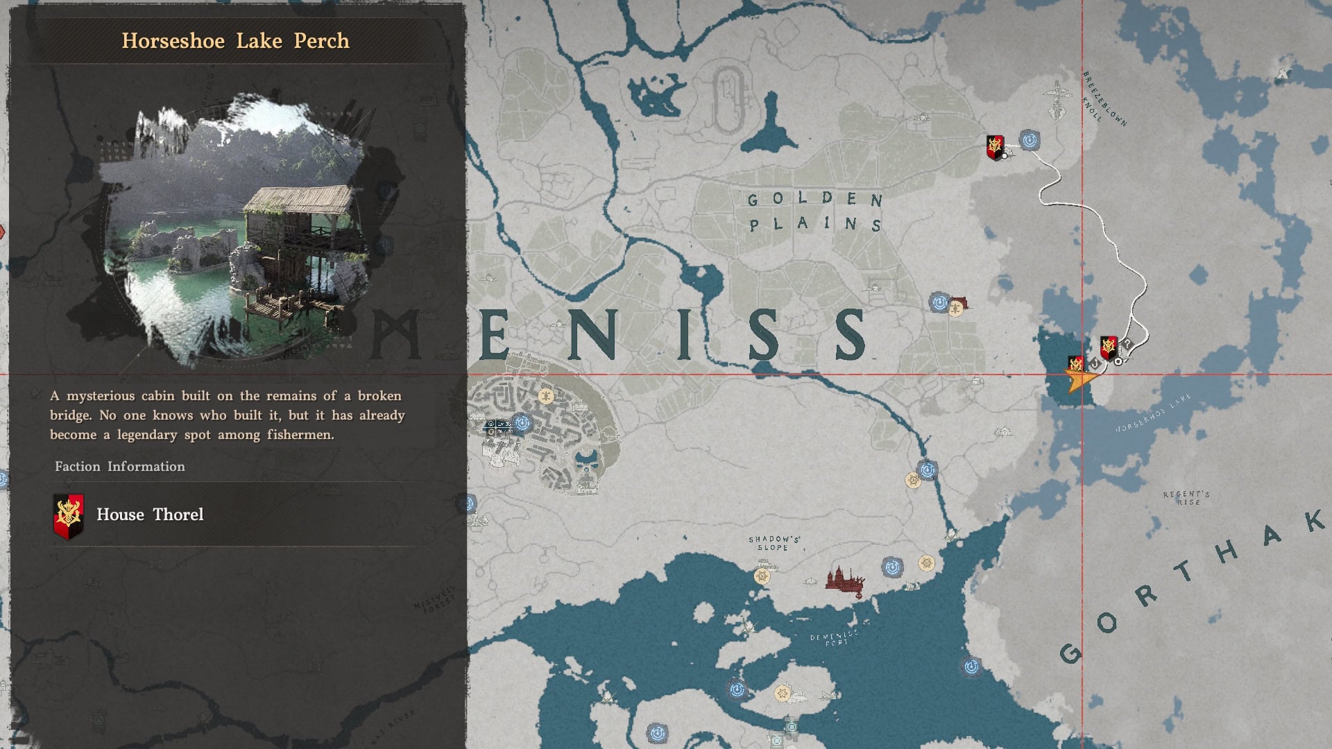 Wanderer of Faith Leather Boots Map