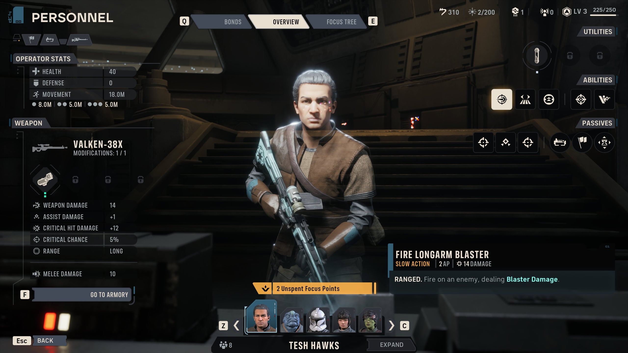 Zero Company Personnel Facility Preview