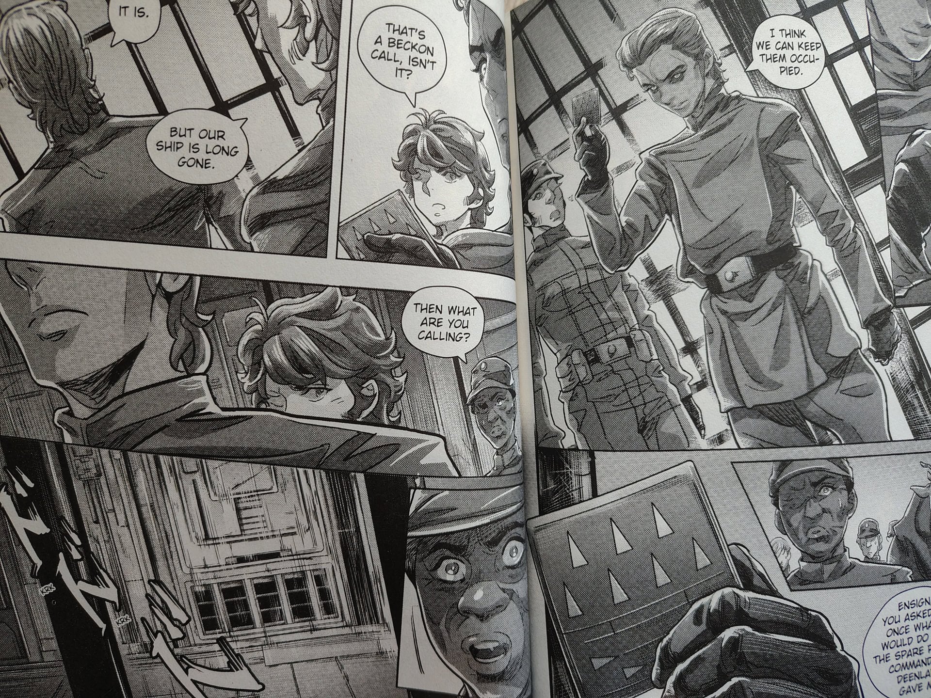 A page from Thrawn the Manga Vol 1
