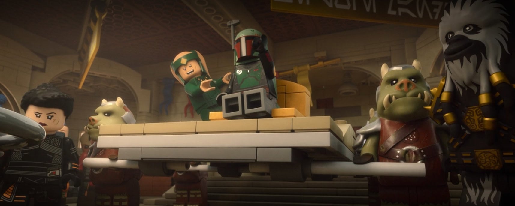 Boba Fett's entrance