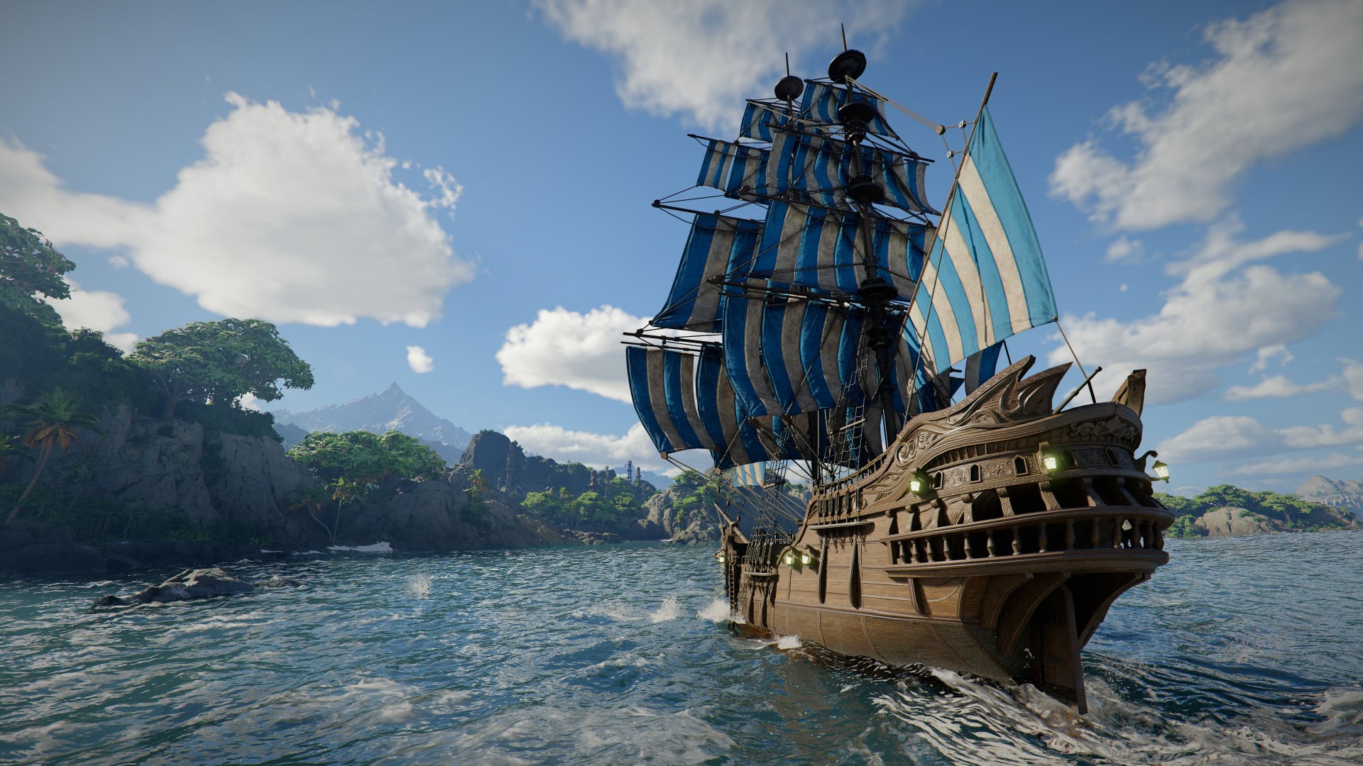 Crimson Desert DLC - sailing on a ship
