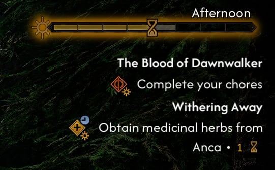 Dawnwalker Automatic Time Use