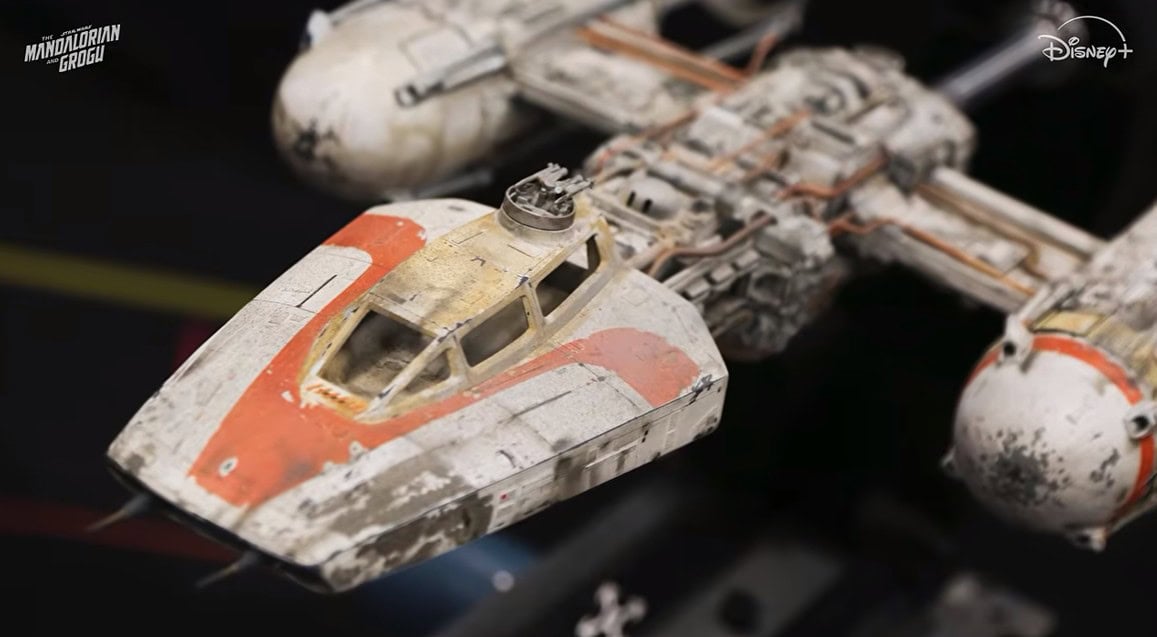 Star Wars Y-Wing Red Jammer - front view