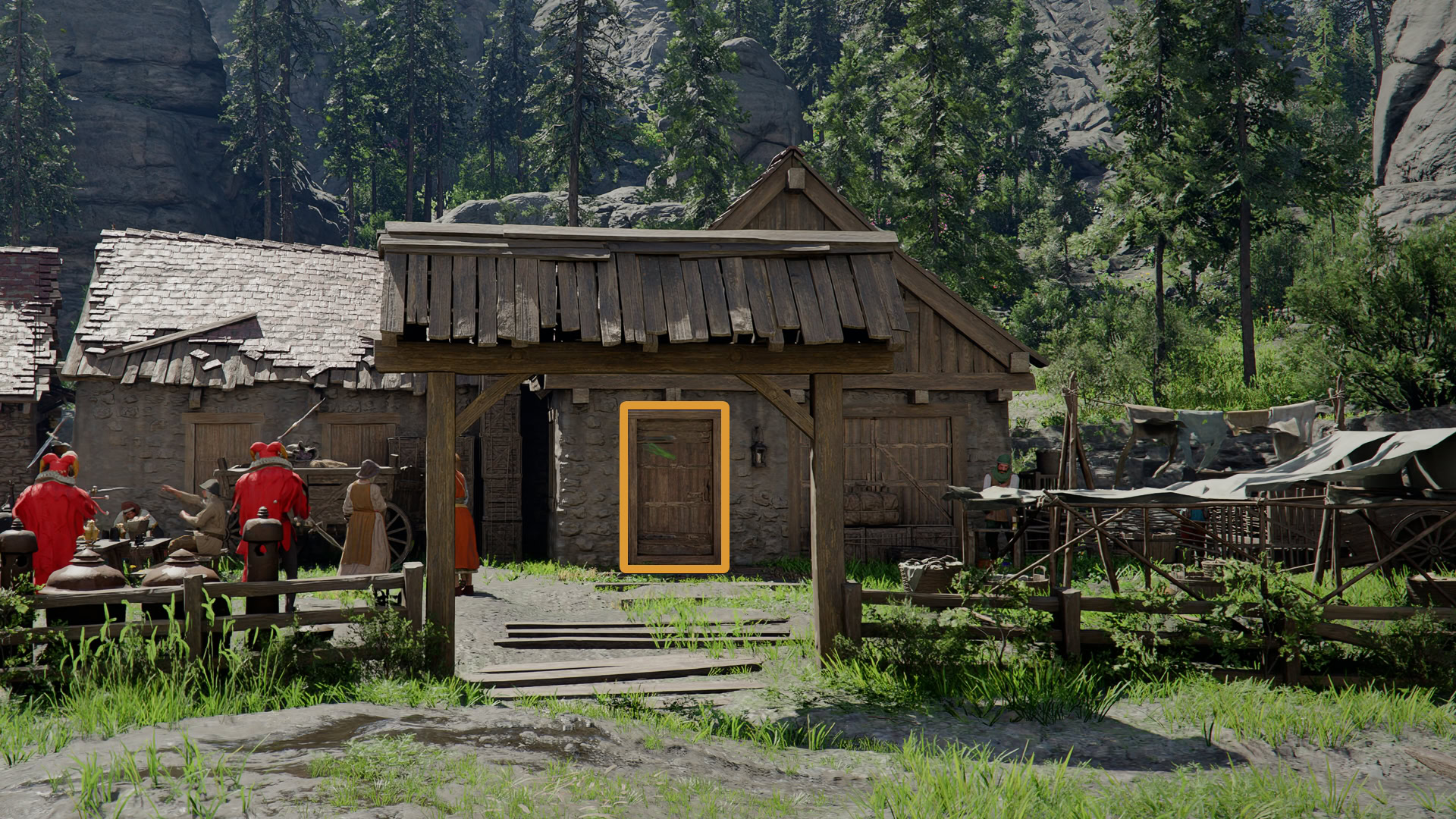 Deep Blue Dye Location