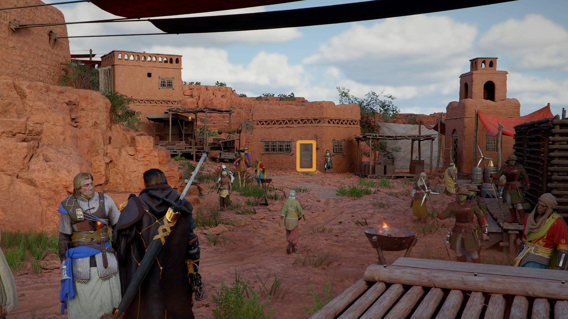 Deep Orange Dye Location