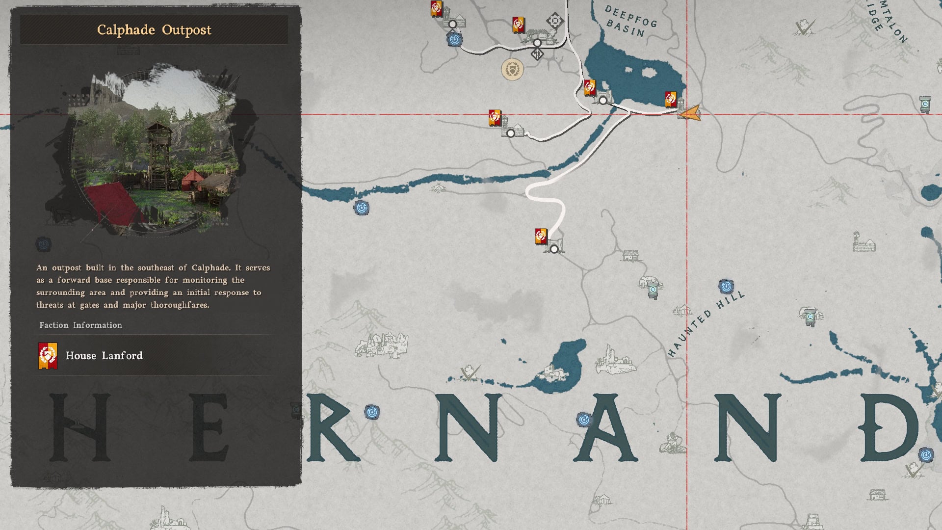Rich Green Dye Location Map