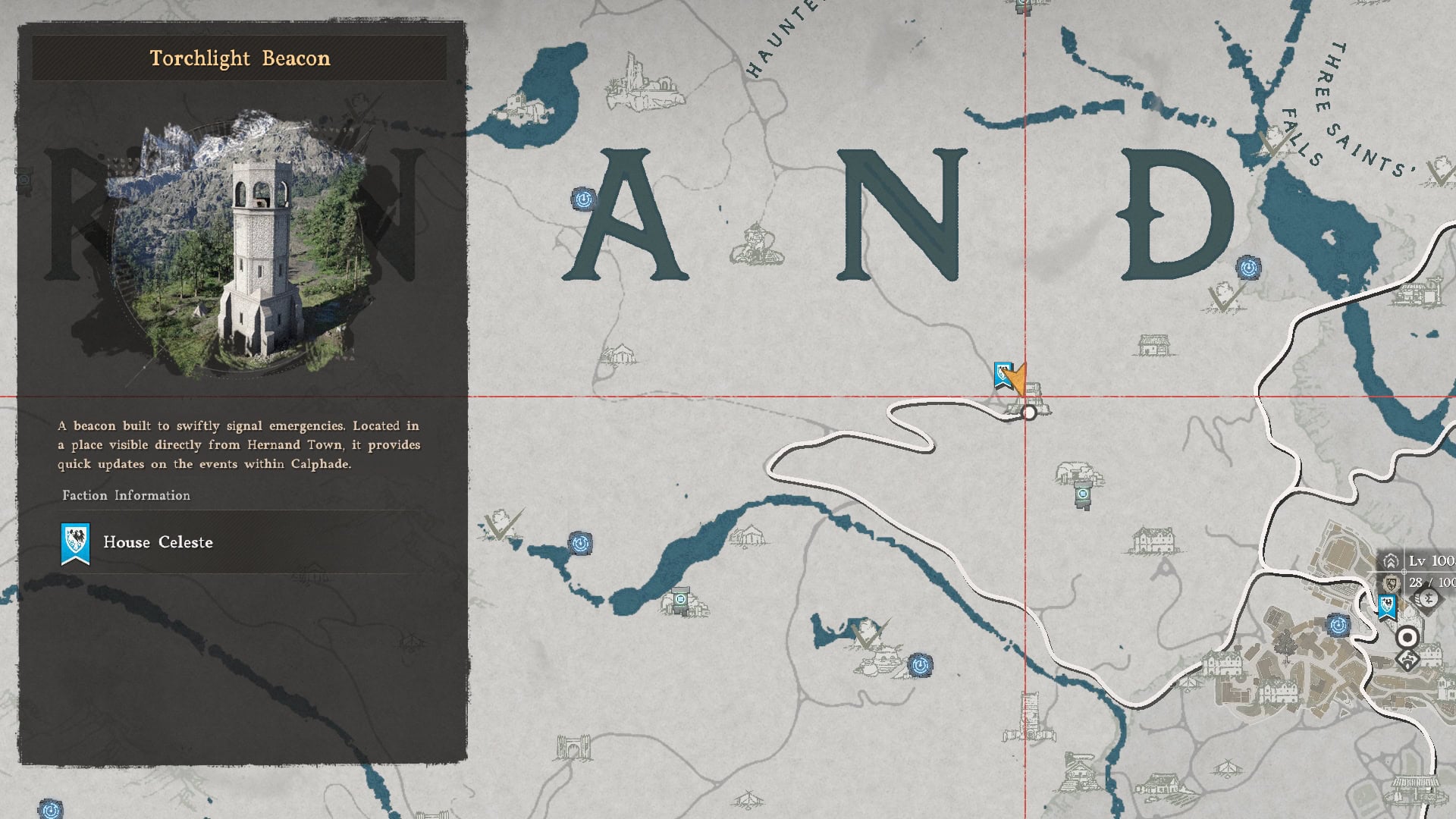 Rich Red Dye Location Map