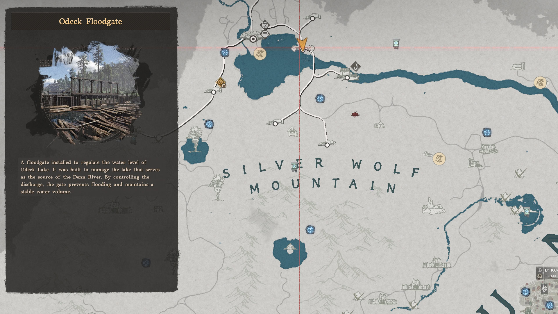 Rich Teal Dye Location Map