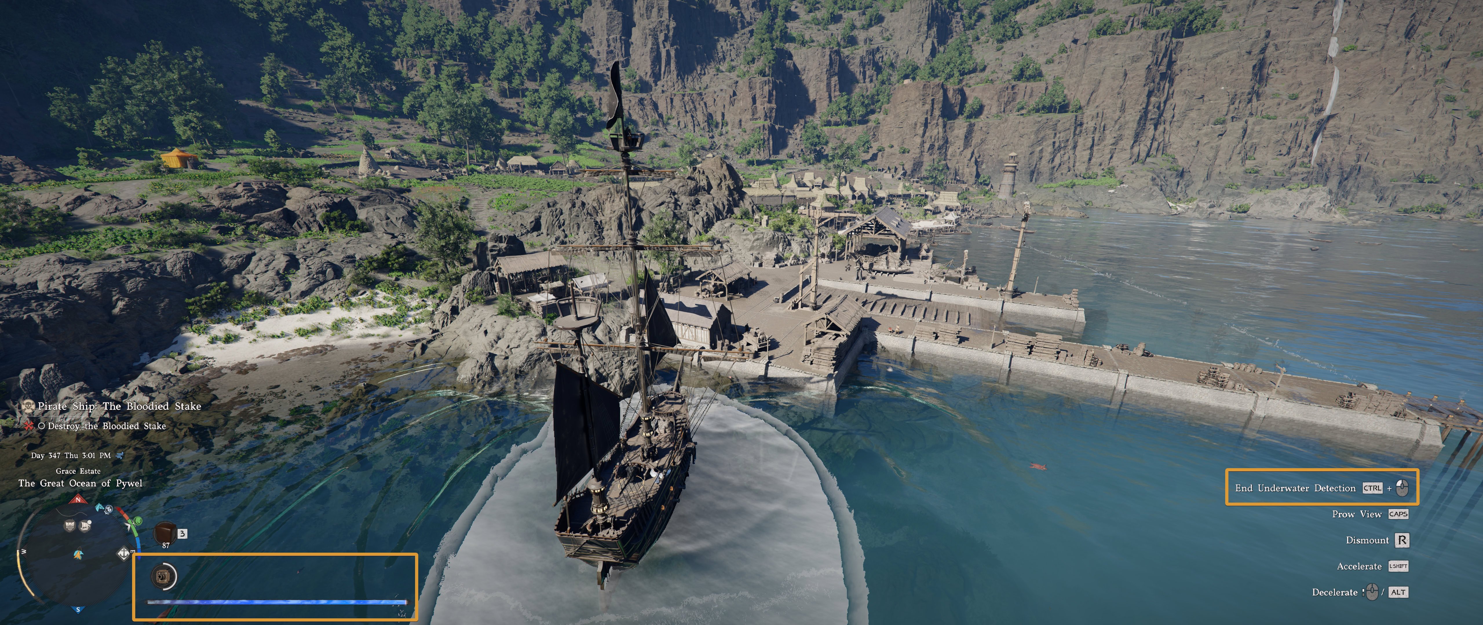Ship Control Hints