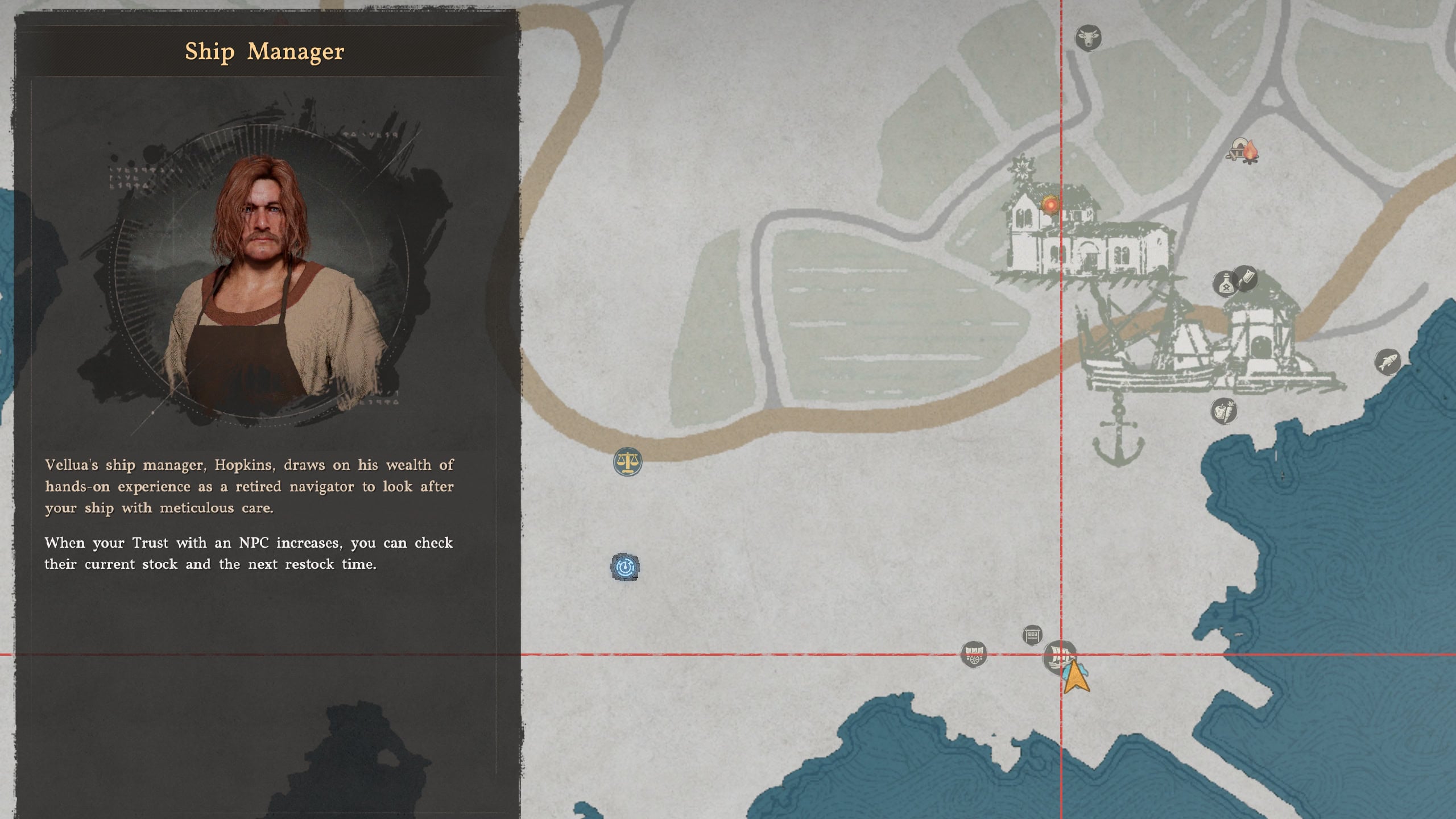 Ship Manager Vellua Map