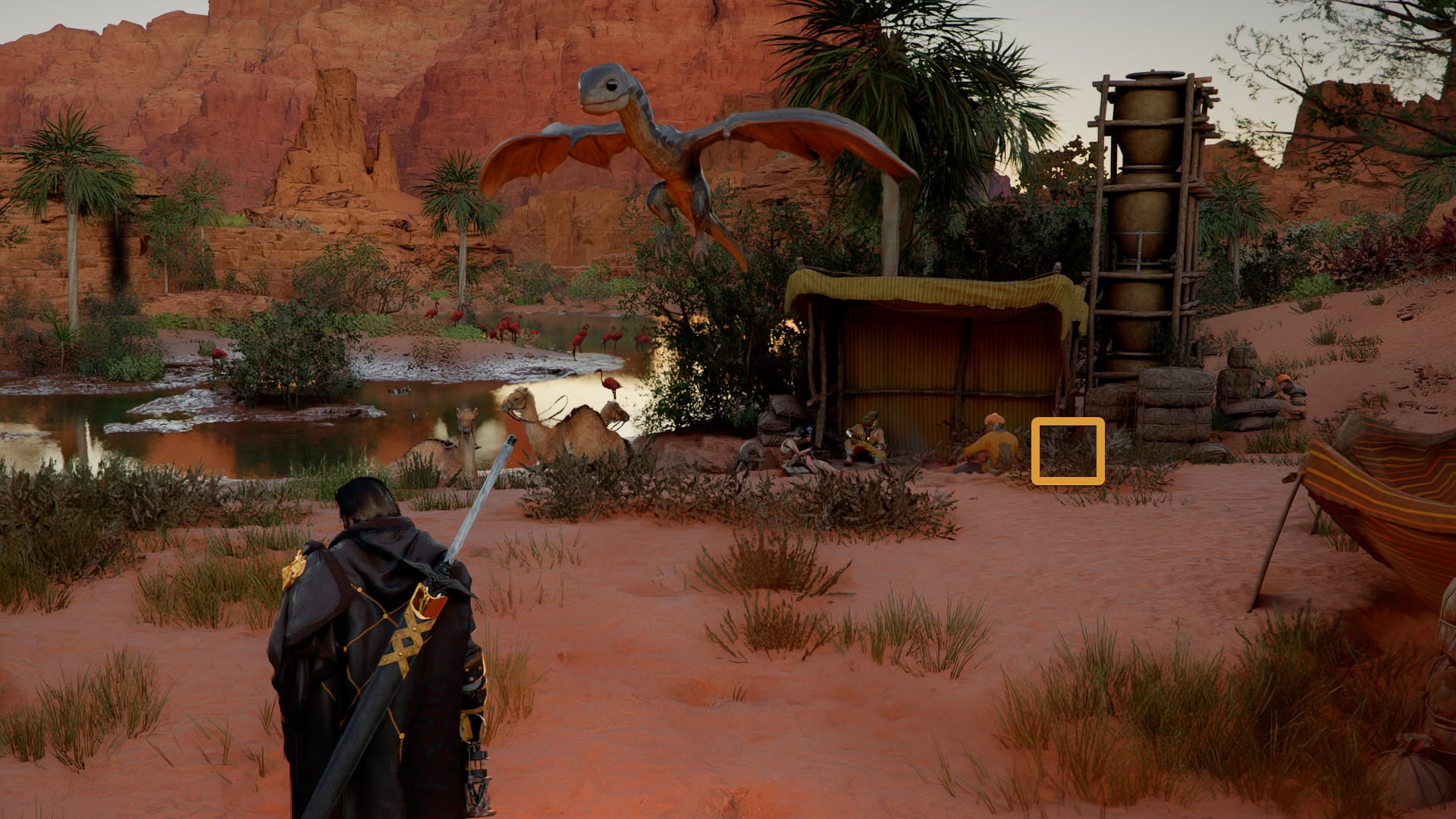 Spring Green Dye Location